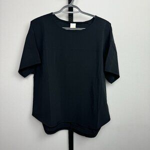 NWT Lole Olivie Tee Shirt Black Size M